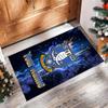 Sheffield Wednesday FC Printed Crystal Velvet Rug Non‑Slip Crystal Velvet Carpet For Sofa Bedroom Indoor Home Decoration