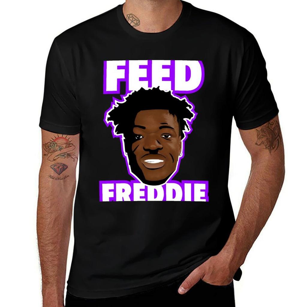 Футболка Feed Freddie Повседневная Минималистичная Топ с коротким рукавом