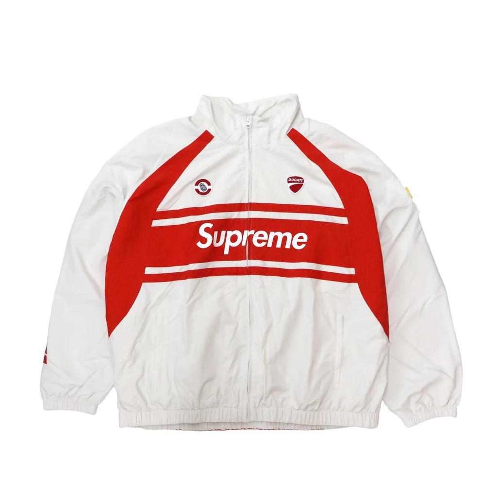Supreme Ducati Track Jacket Светло-серый
