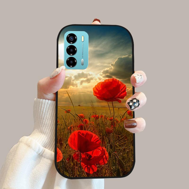 Для ZTE Blade V40 Vita Модный Чехол 8045 Мягкая Силиконовая Задняя Крышка Для ZTE Blade A72 Чехол A 72 4G Телефон Защитный Fundas Para