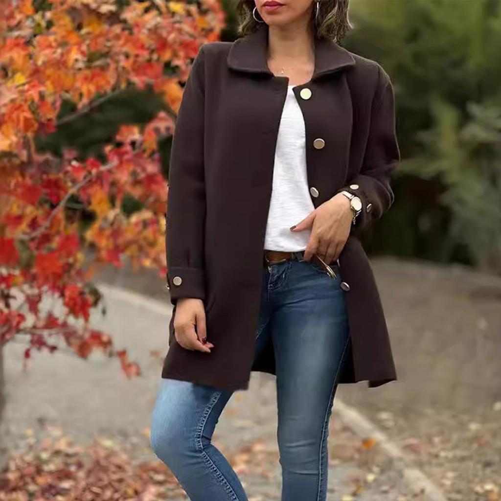 Long Sleeve Women Solid Color Hooded Top Lightweight Jacket Coat Winter And Fall