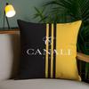 Exquisite ingenious Design Canali-A Pillow Case Anti-dustmite Pillowcase Invisible zipper silky short plush Sofa cushion cover