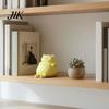 Cute Cat Desktop Ornament 3D Printed Fat Figurine, Lazy Statue, Gadgets for Stress Relief Minimalist Tabletop Office Desk And Shelf Decor PLA Plastic