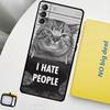 Забавный чехол для телефона с рисунком кота Для Samsung Galaxy S26 S24 Ultra S20 S21 S22 S23 Plus S10 S24 FE S25 Ultra