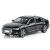 1/32 Scale A6L Alloy Scale Car Model Diecast Metal Miniature Model Car Sound and Light Pull Back Children Toy Car Vehicles Gifts