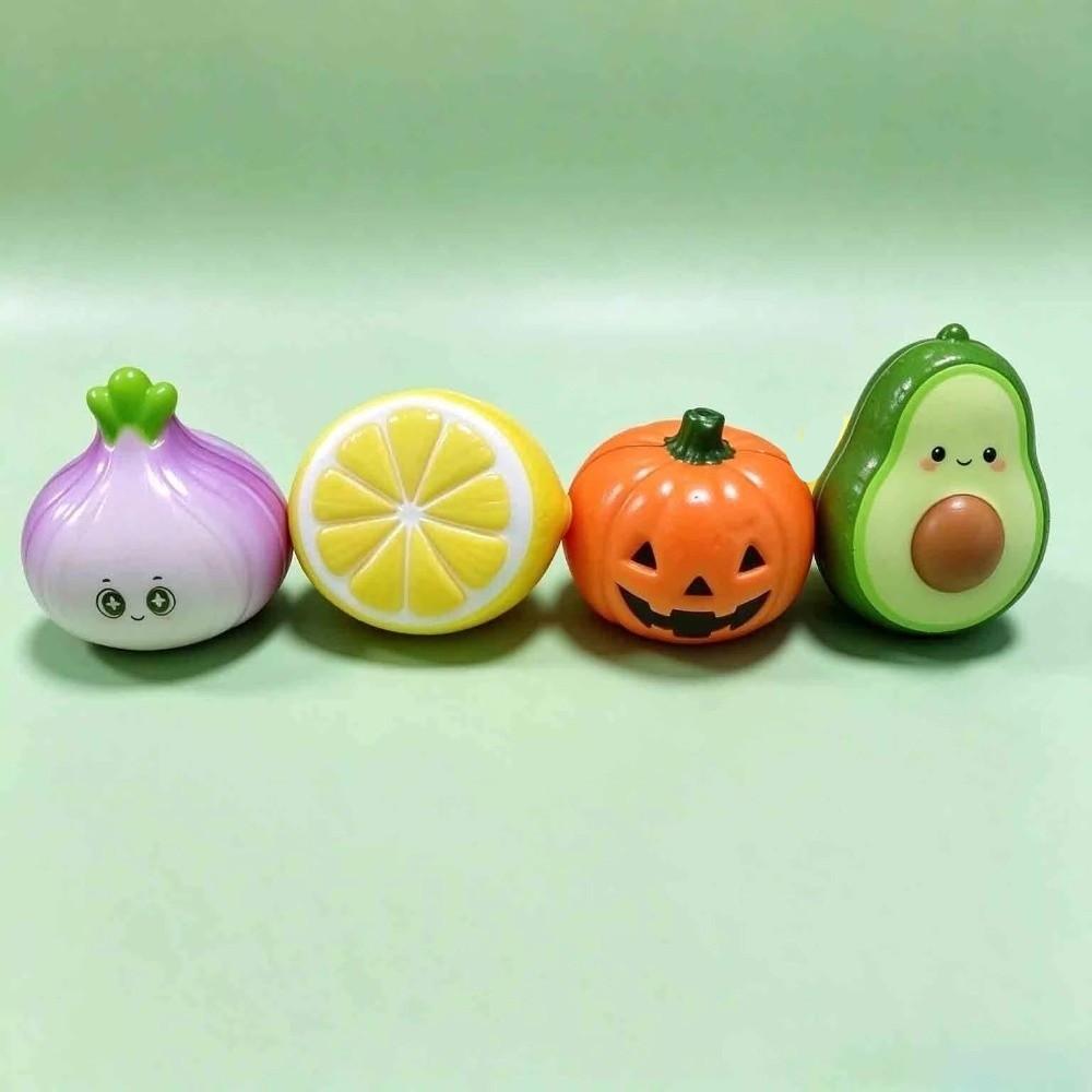 Simulated Fruit Vegetable Fidget Toy Slow Rebound Squeeze Toy Pinch Toy Squishy Toy Relaxing