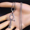 Ожерелье Крест Анкх - Мужские хип-хоп украшения, вдохновленные Древним Египтом, Идеальный рождественский подарок