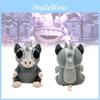 Doors The Roblox Content Gray Mouse Pig Plush Toy Animal Gift Decoration Room