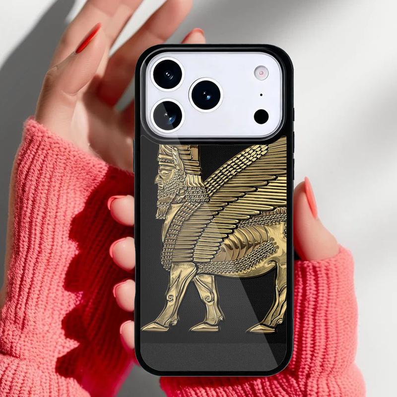 Lamassu Assyrian Mesopotamian Phone Case for iPhone 17 16 15 14 13 Pro Max Back Cover for 12 11 Pro Coque