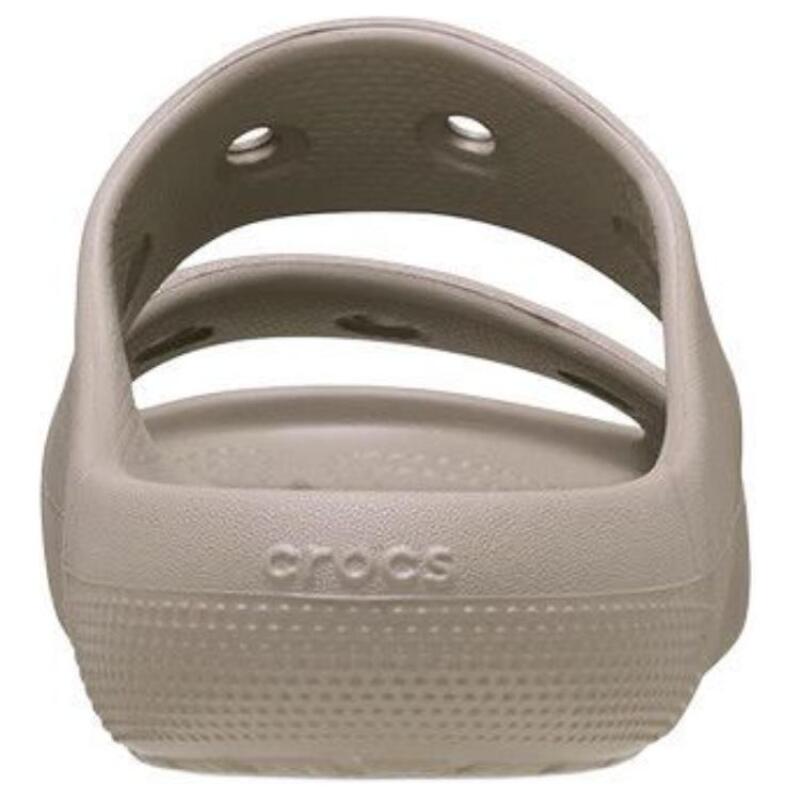 Crocs Классические Повседневные Легкие Домашние Тапочки Унисекс Одинаковый Серо-коричневый