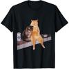 CAT SMOKING SHIRT Funny Shirt CAT MEME Black Shirt All Sizes