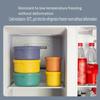 Reusable Lunch Boxes Airtight Freezer Molds Eco-friendly Food Storage Container  Home