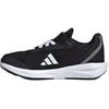 Adidas Faito Mesh Fabric EL Versatile Comfortable Durable Low-Top Casual Shoes Kids Sneakers Black White JQ9517