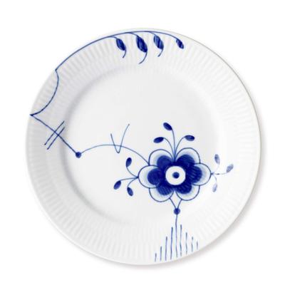 Импортная королевская рифленая тарелка Royal Copenhagen Blue Mega Plate 19 см, свадебный подарок 1017371 [Обычный продукт]