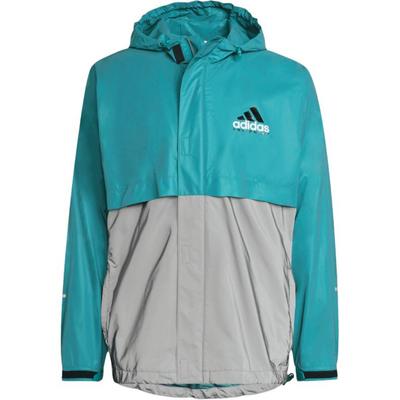 Ветровка EQT Retro Reflective Series Brand Logo Sports Hoodie American Fashion Long Sleeve Jacket Men Jacket Green JC8228