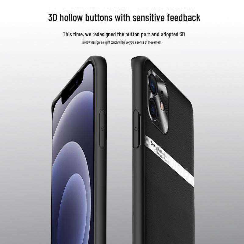 Защитный чехол из жидкой кожи для Apple 12 — чехол против падения и обрастания, индивидуальная доставка