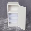 Child Toys Fashion Refrigerator Scene Dollhouse Kids Fridge Model Simulation Decoration Mini
