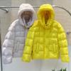 Winter new puff down jacket women's short thickened hooded small bread jacket warm jacket