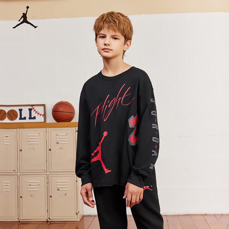 Jordan Детская футболка с длинным рукавом Nike AJ