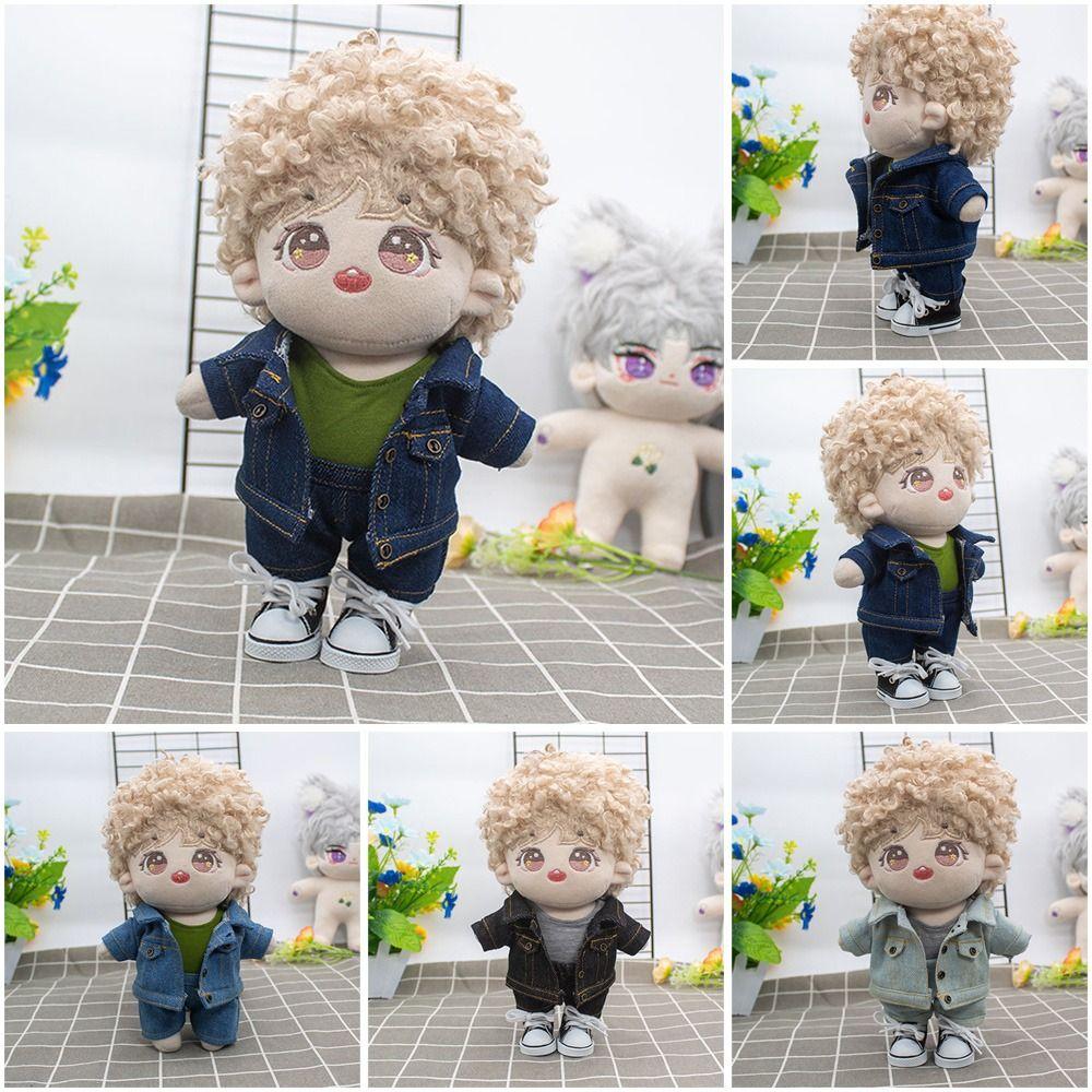 Dolls Clothes 15cm Doll Jeans 15cm/20cm Doll Clothes Doll Jeans Trousers Fashion Cotton Pants