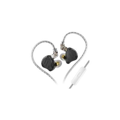 KZ ZS10 PRO X Внутриканальные мониторные наушники 4BA+1DD Гибридные драйверы Проводные игровые наушники с микрофоном Черные
