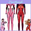 Потрясающий боди-колготки Zentai Ева Евангелион Аска Лэнгли Косплей костюм для женщин