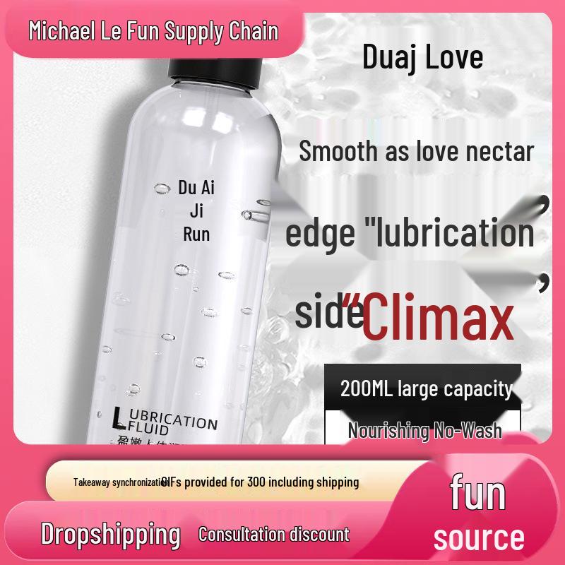 Miji Ethereal Moisturizing Lubricant 260ml - Ultra-Smooth, Water-Based Adult Toy Enhancer