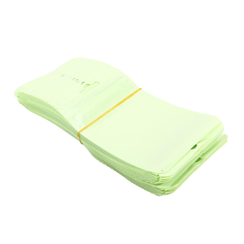 100pcs Macaroon Candy Colors Jewelry Bags For Necklace Earrings Ring Hair Clip Travel Plastic Jewelry Package Storage Bag