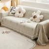 Чехол для дивана из синели, универсальное диванное полотенце, пыленепроницаемый чехол для диванной подушки, защитный чехол от царапин для кошек, диванное одеяло, ковер