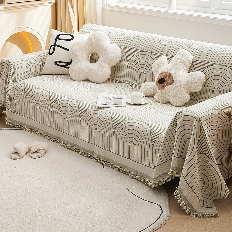 Чехол для дивана из синели, универсальное диванное полотенце, пыленепроницаемый чехол для диванной подушки, защитный чехол от царапин для кошек, диванное одеяло, ковер