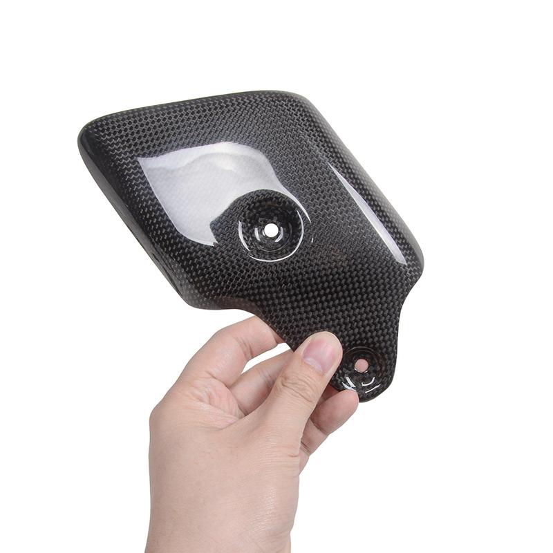 MOTO4U For Ducati 748 916 996 998 100% Carbon Fiber Exhaust Pipe Heat Shield Cover Fairing Cowl Motorcycle Modification