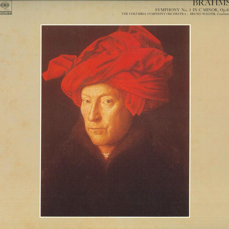 LP Record COLUMBIA SYMPHONY ORCHESTRA, BRUNO - Brahms Symphony No.1 In C Minor, Op FCCA520 CBS/SONY Japan Classical Used