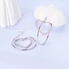 New Earrings DIy Style Earrings High-end Niche Design S925 Silver Earrings, Personalized Jewelry Gift