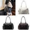 Retro Chic Women Pu Bag With Large Size And Multiple Shoulder Straps For Everyday Carry