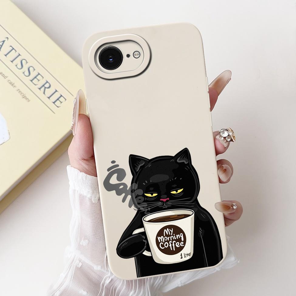 Чехол For iPhone 16e A3212 A3409 A3410 A3408 Задняя крышка For iPhone 16e Чехол Силикон Мода Роскошный Милый Мультяшный Крутой Мальчики Девочки