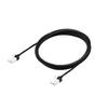 Elecom LAN Cable CAT6A 2m Unbreakable Claw Super Slim Black ECLD-GPASSTBK20