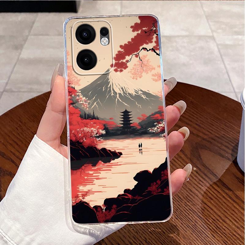 For Oppo Reno13 F FS 5G 13F 4G Phone Case Luxury Cute Rabbit Cartoon Girly Pattern Bumper Clear Soft Siliocne Coque For Reno 13F