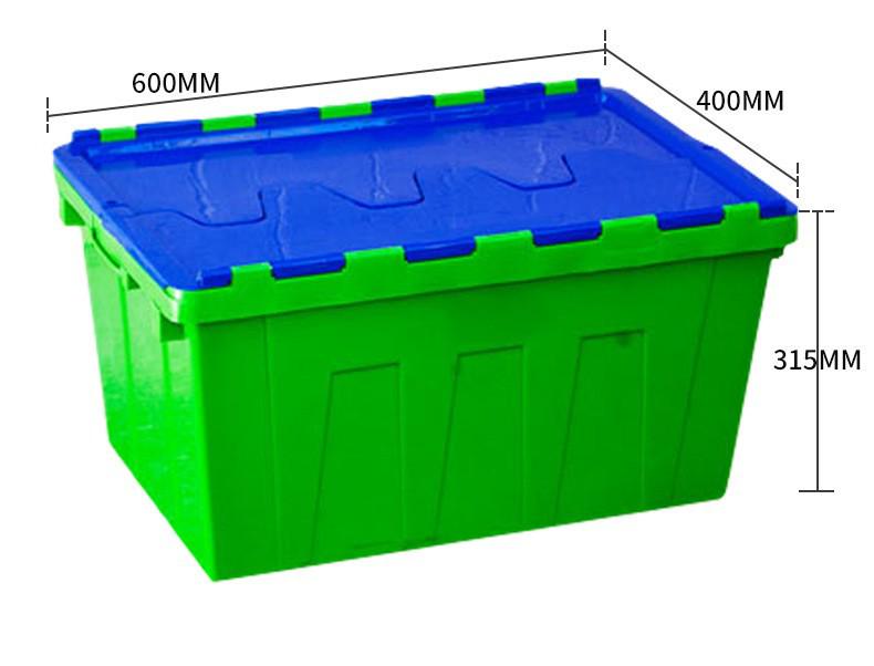 Colored Plastic Storage Box with Lid - Sealed Medical Transport Box