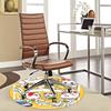 1pc Anime Cat Round Carpet - Cute Design for Office Chair Mat, Non-Slip Rug Suitable for Home Decor, Living Room, Bedroom, Game Room, Perfect Gift for