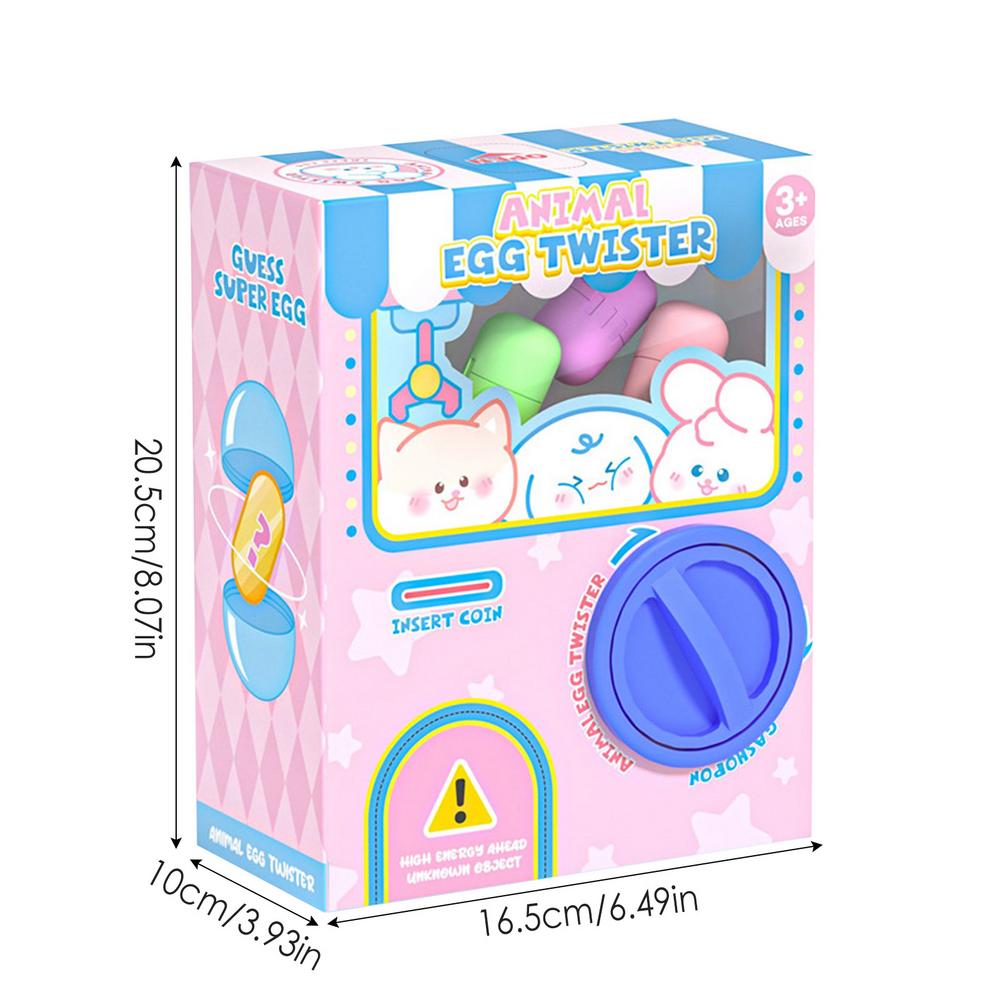 Игрушечный торговый автомат, Машина для скручивания яиц, Игрушечный автомат-когти, Универсальный автомат для продажи конфет, Уникальный торговый автомат с 6 гасяпонами для детей