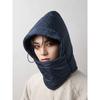 Daiso Dual Padded Hooded Warmer Navy