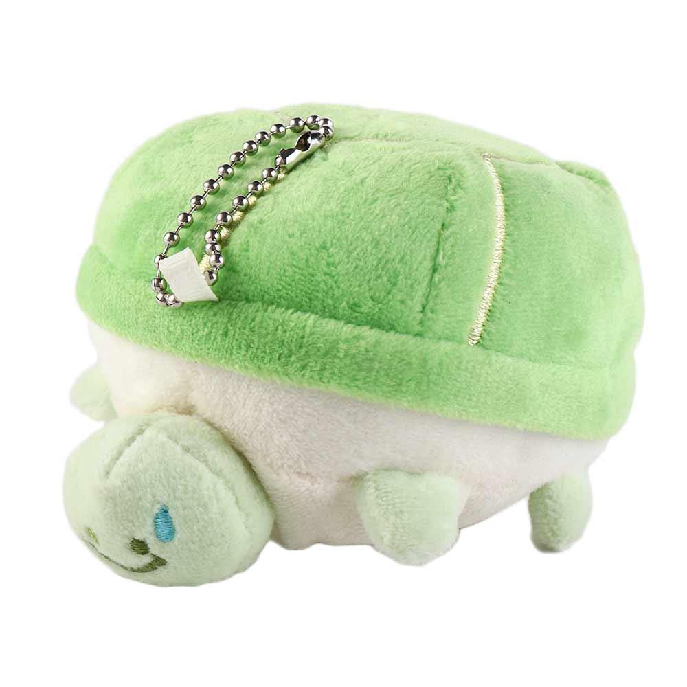 Cartoon Design Tortoise Plush Pendant Turtle Plush Keychain Korean Style Key Buckle