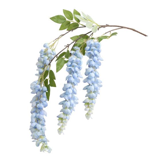 5 вилок Имитация цветочной гирлянды Яркий цвет Реалистичные лозы Реалистичная гирлянда из глицинии Свадебный букет Декор для вечеринки