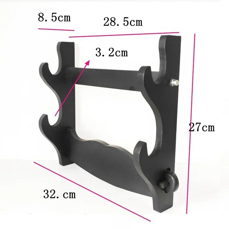 1/2/3 яруса настенная подставка для меча черная коричневая японская подставка для катаны самурайский меч нож демонстрационная подставка украшение для гостиной