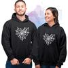 Spring Autum Spider Web Printed Hoodies Men and Women Hooded Sweatshirts Unisex Casual Loose Hoodies Daily Wear