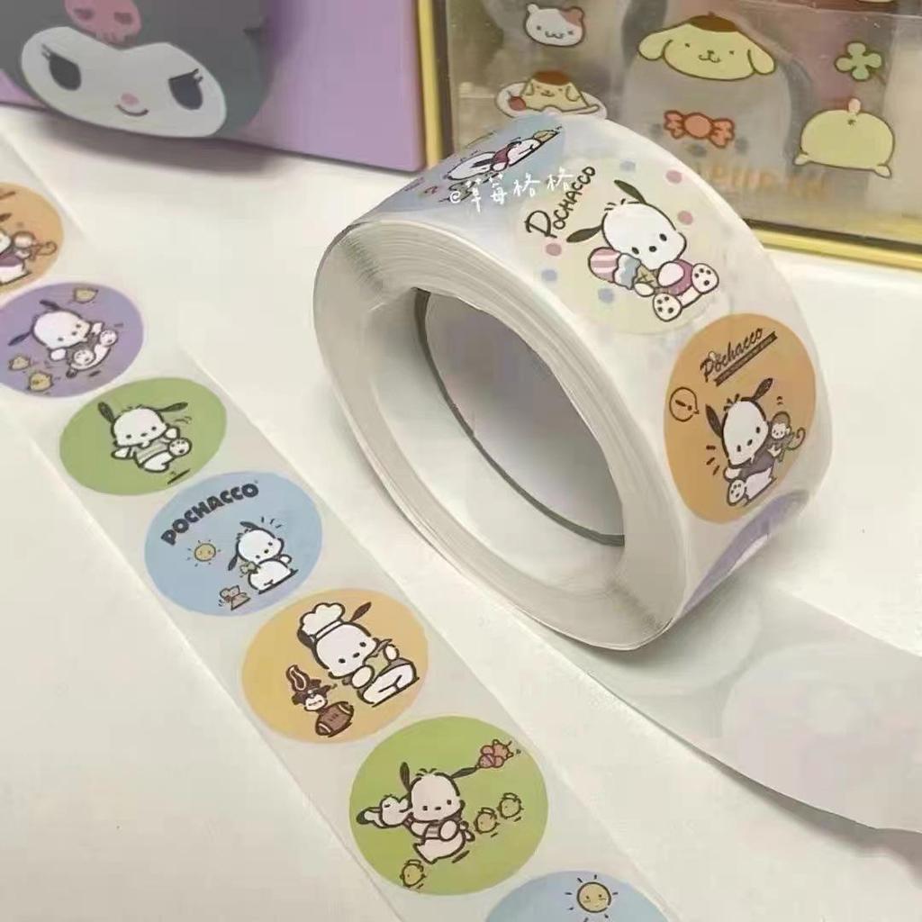 Hello Kitty 25mm Cute Reward Stickers, Round Self-Adhesive Baking Labels