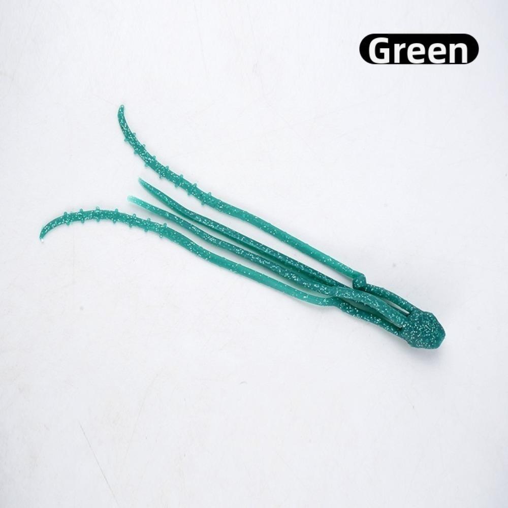 3pcs 3PCS Octopus Soft Bait TPE Material TPE Fishing Baits Fishing Soft Baits For Fishing