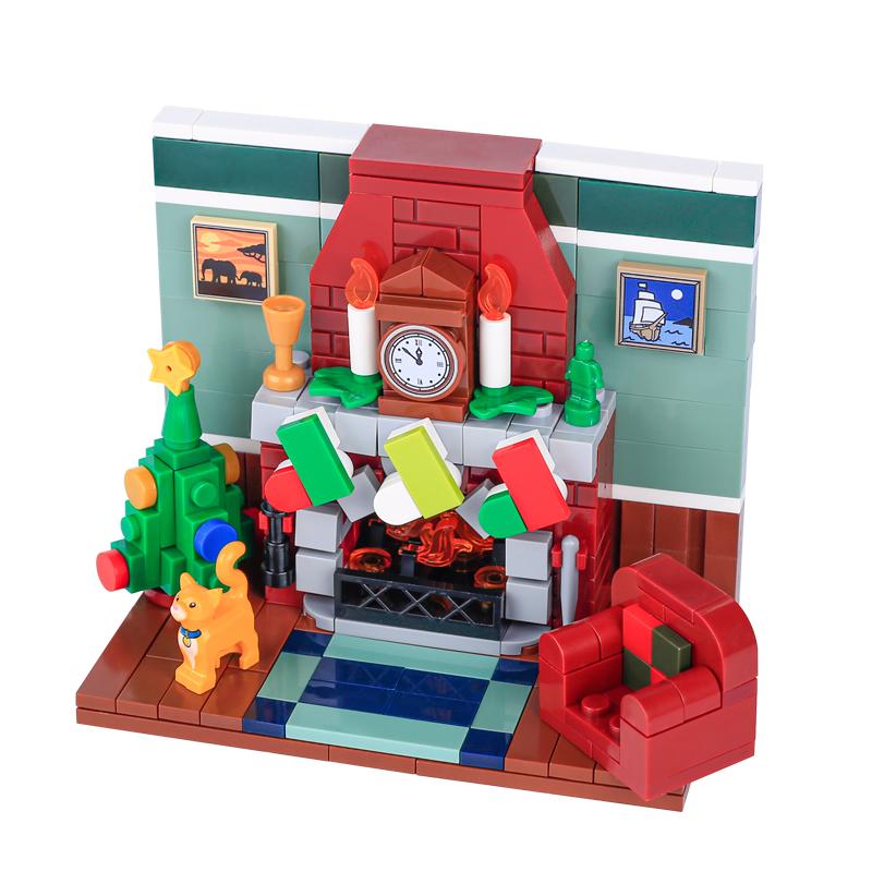 Набор конструктора MOC Bricks Игрушки DIY Тыквенная Голова на Хэллоуин Набор Строительных Блоков Фигурки Скелета Солдата Рождественский Подарок на Хэллоуин для Детей