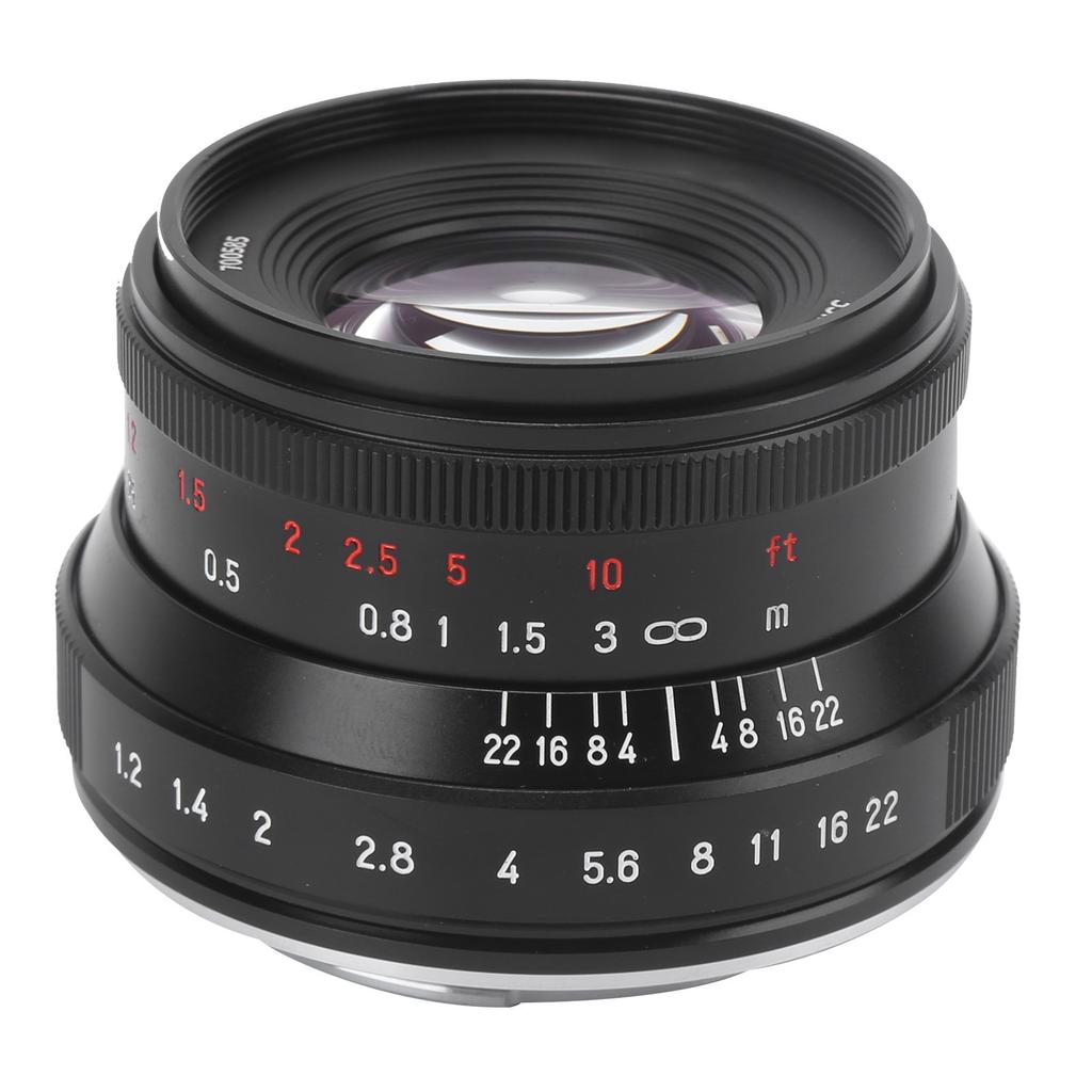7Artisans 35mm F1.2 II Large Aperture Lens for Fujifilm XT4XS10XT3XT30 FX Camera