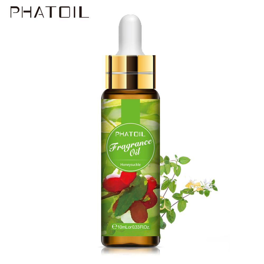 PHATOIL 10 мл ароматическое масло с капельницей Натуральное эфирное масло для изготовления свечей, мыла, парфюмерии, диффузор свежести воздуха, уход за кожей, массажное масло для тела